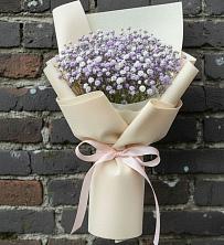 Букет цветов из:  Гипсофила в Ладожской