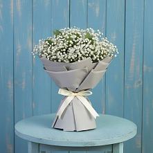 Букет цветов из:  Гипсофила в Ладожской