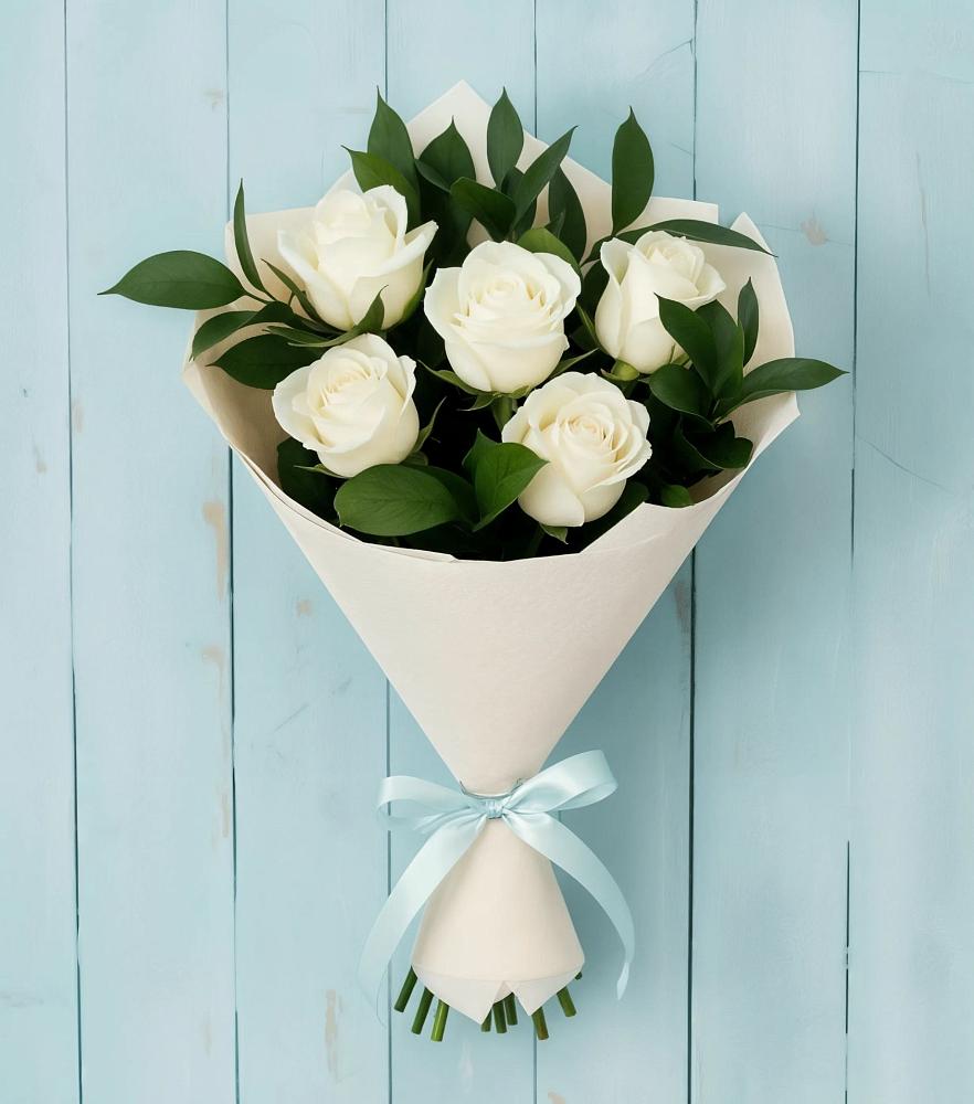 Букет цветов из: Розы в Ладожской