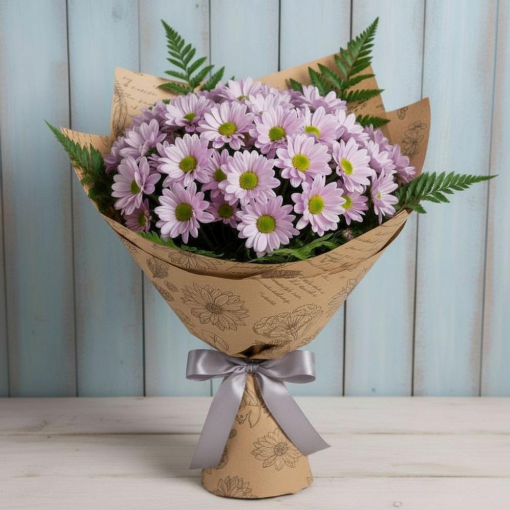 Букет цветов из: Хризантемы в Ладожской