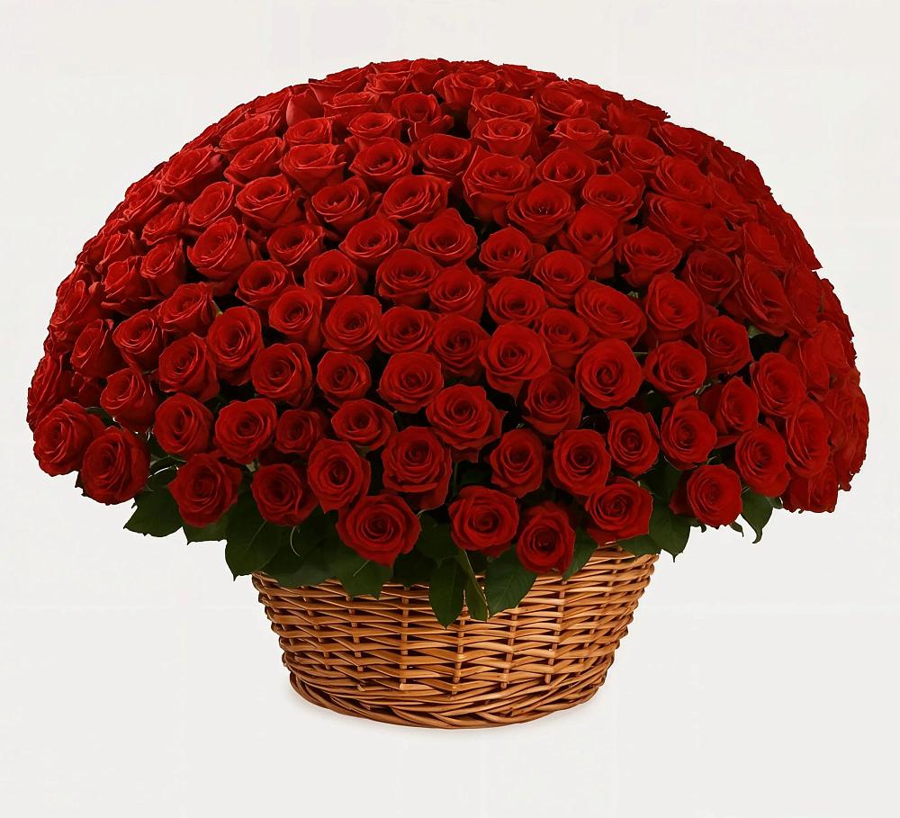 Премиум букет из: Розы в Ладожской