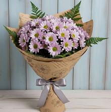 Букет цветов из:  Хризантемы в Ладожской