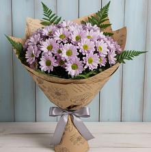 Букет цветов из:  Хризантемы в Ладожской