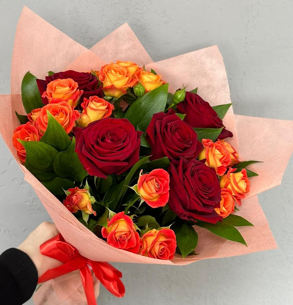 Букет Любовь и восторг в Ладожской