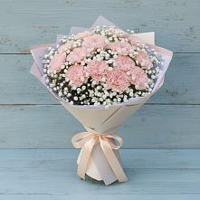Букет цветов из:  Гвоздики в Ладожской