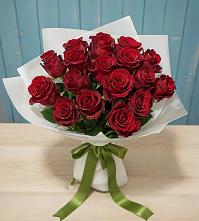 Букет Красные розы в Ладожской