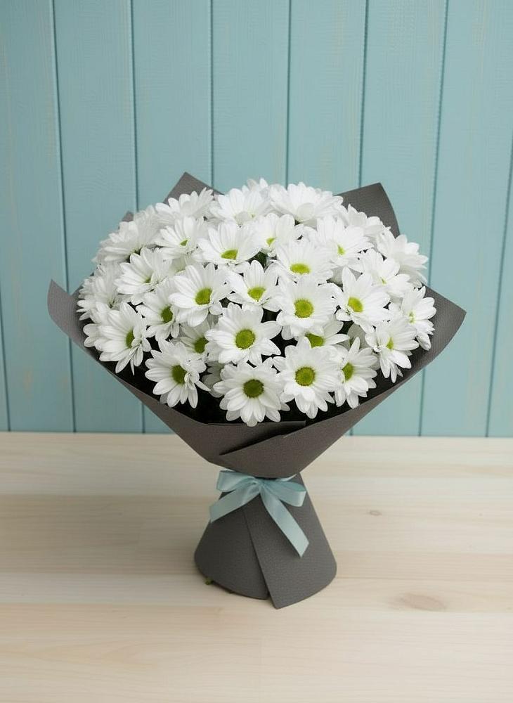 Букет цветов из: Хризантемы в Ладожской