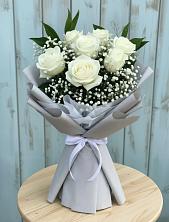 Букет цветов из:  Розы в Ладожской