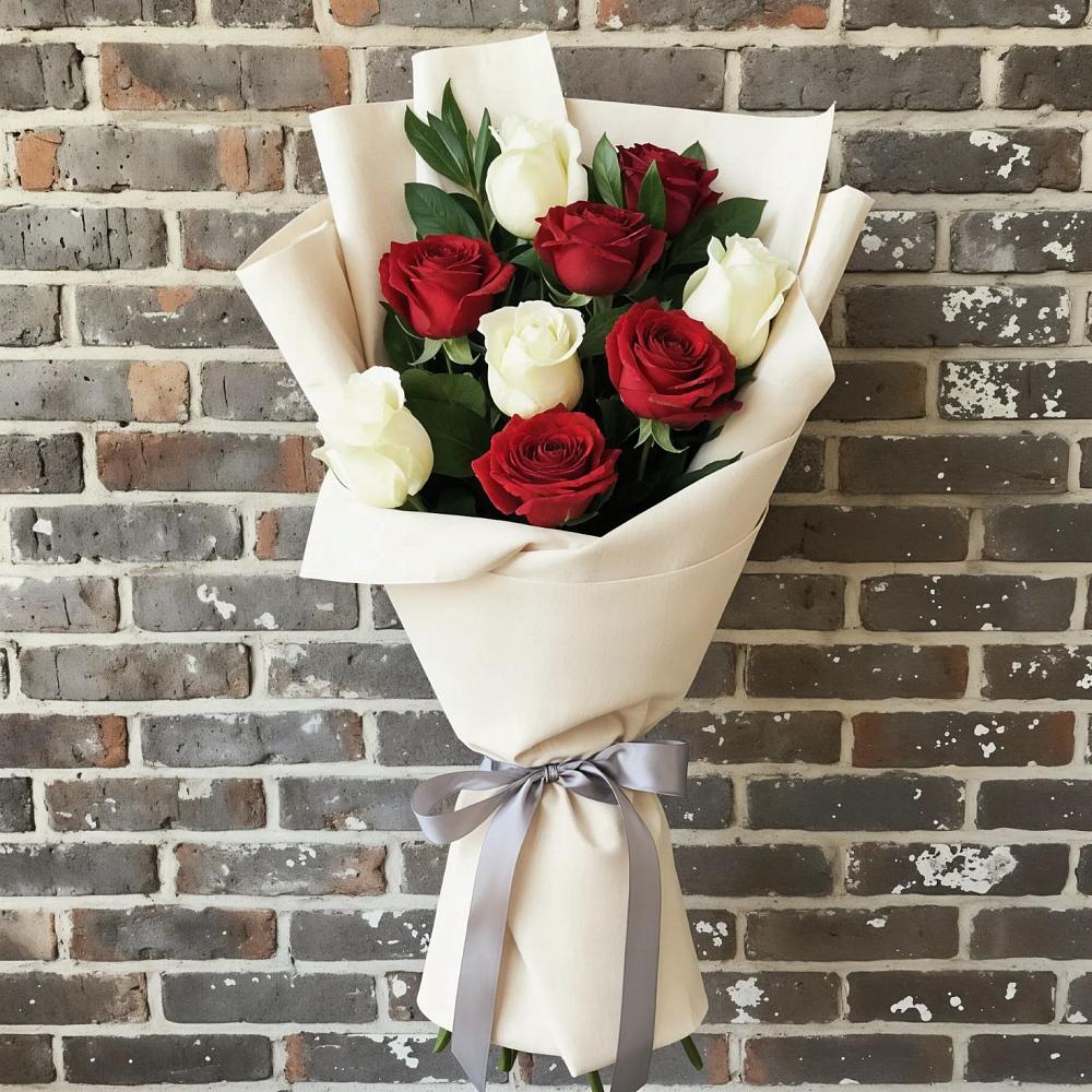 Букет цветов из: Розы в Ладожской