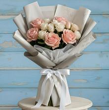 Букет цветов из:  Розы в Ладожской