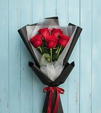 Букет цветов из:  Розы в Ладожской
