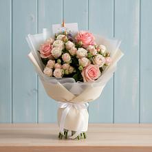 Букет цветов из:  Розы #REPLACE_PRED# Ладожской