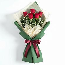 Букет цветов из:  Розы в Ладожской
