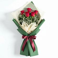 Букет цветов из:  Розы в Ладожской